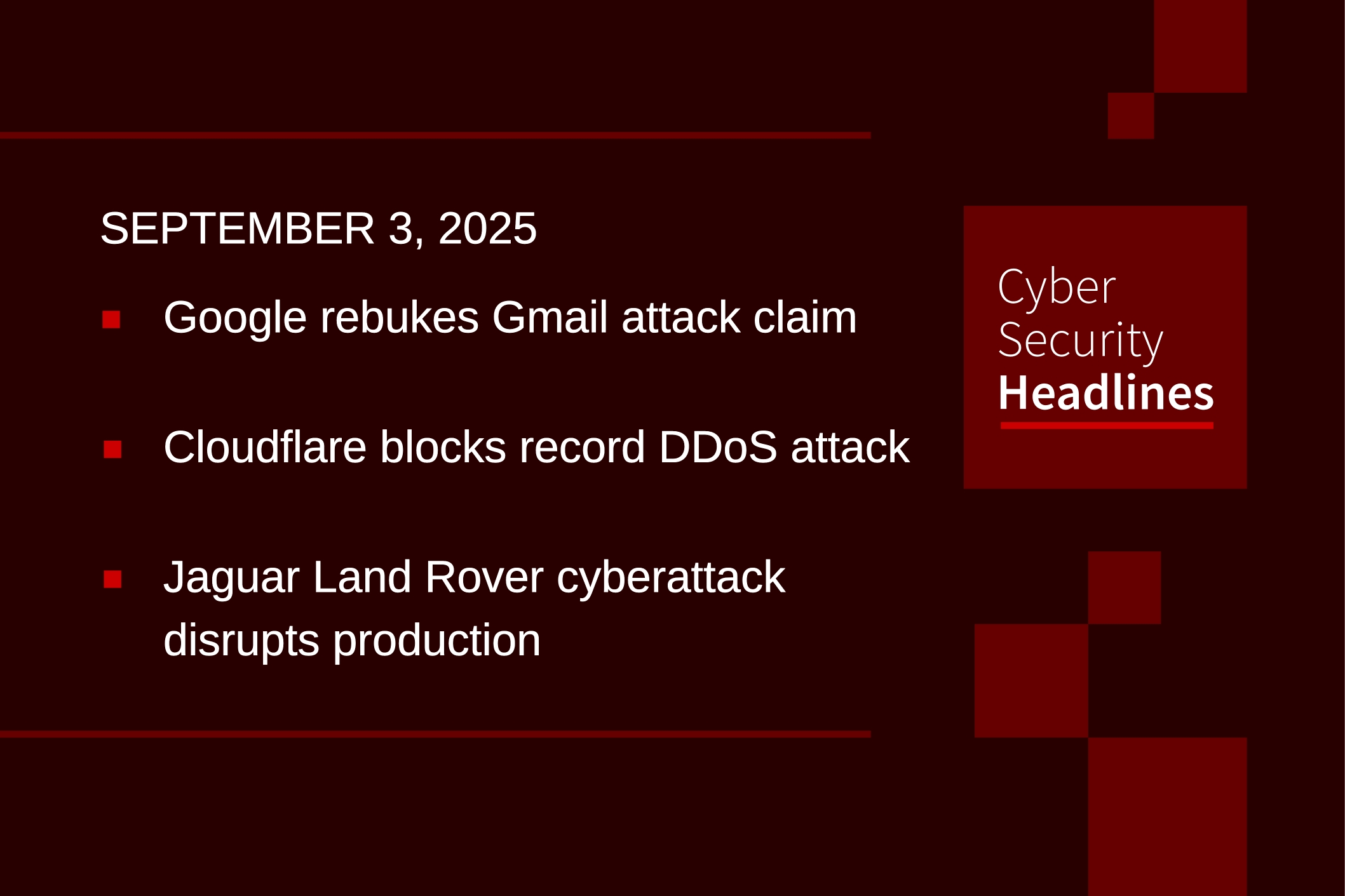 Cloudflare blocks largest DDoS attack and Gmail remains secure